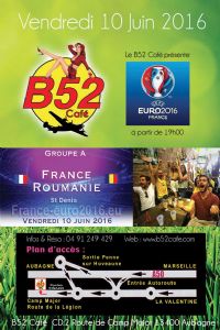Ap’euro Foot. Le vendredi 10 juin 2016 à AUBAGNE. Bouches-du-Rhone.  19H00